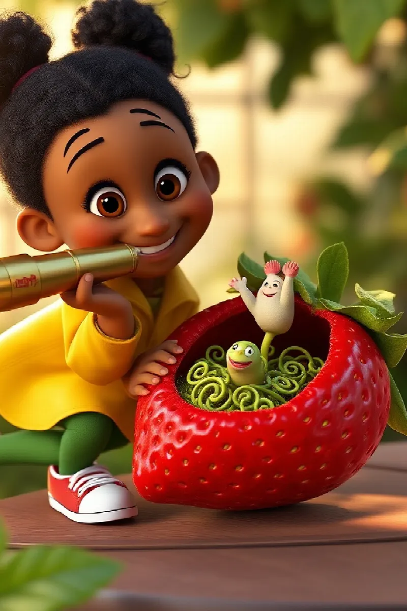 Picture 4 from the tale The Strawberry Telescope