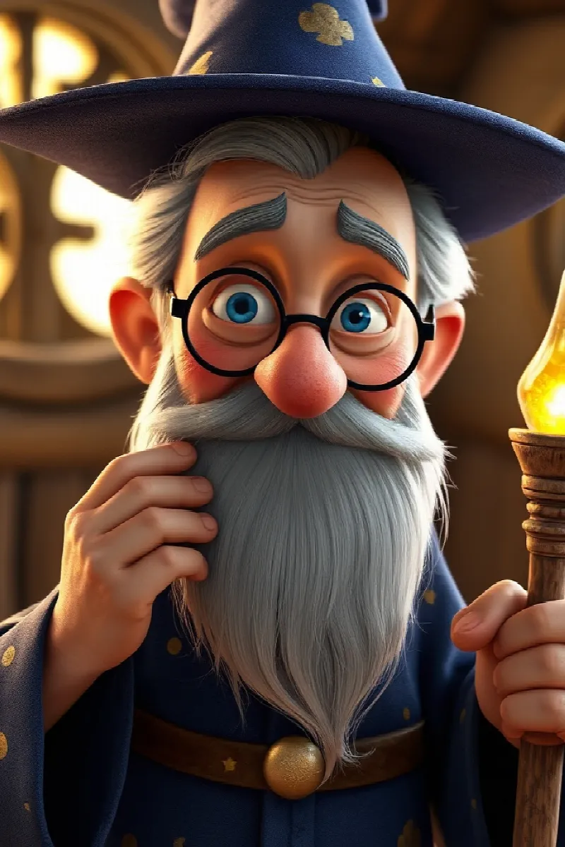 Picture 1 from the tale The Wizard's Missing Beard
