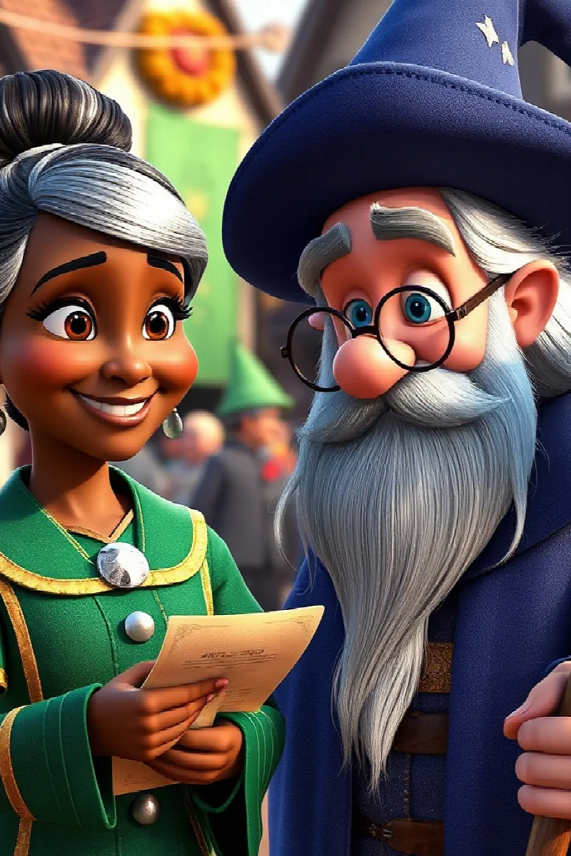 Picture 3 from the tale The Wizard's Missing Beard