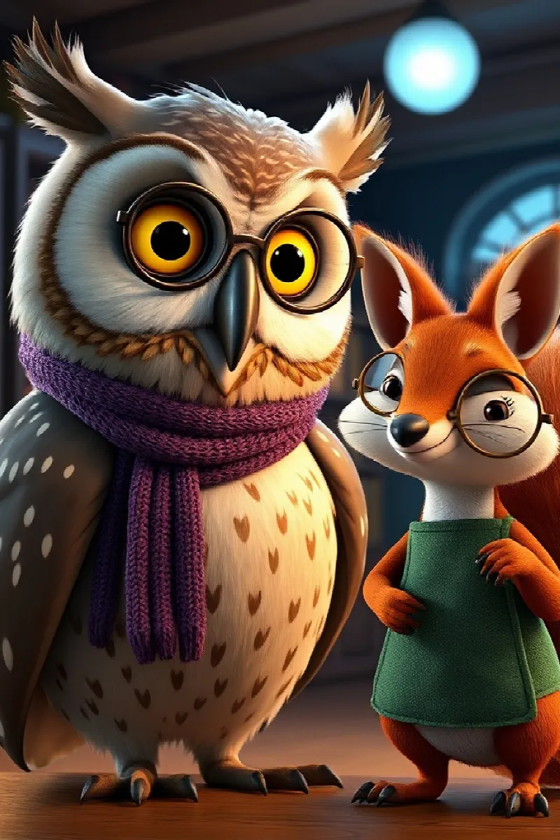 Picture 3 from the tale The Little Fox's Bookshop