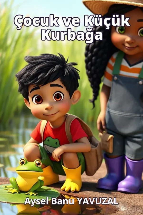 Çocuk ve Küçük Kurbağa