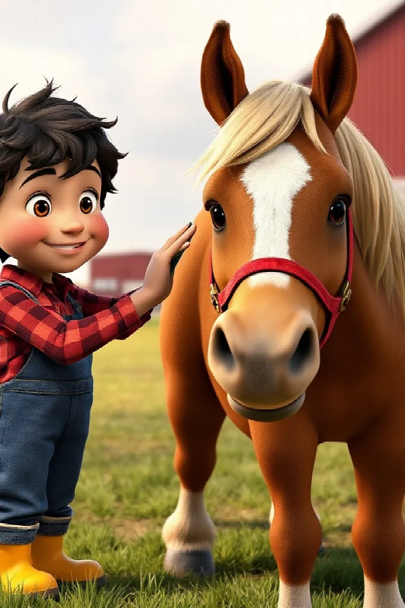 Picture 2 from the tale The Boy and the Talking Horse