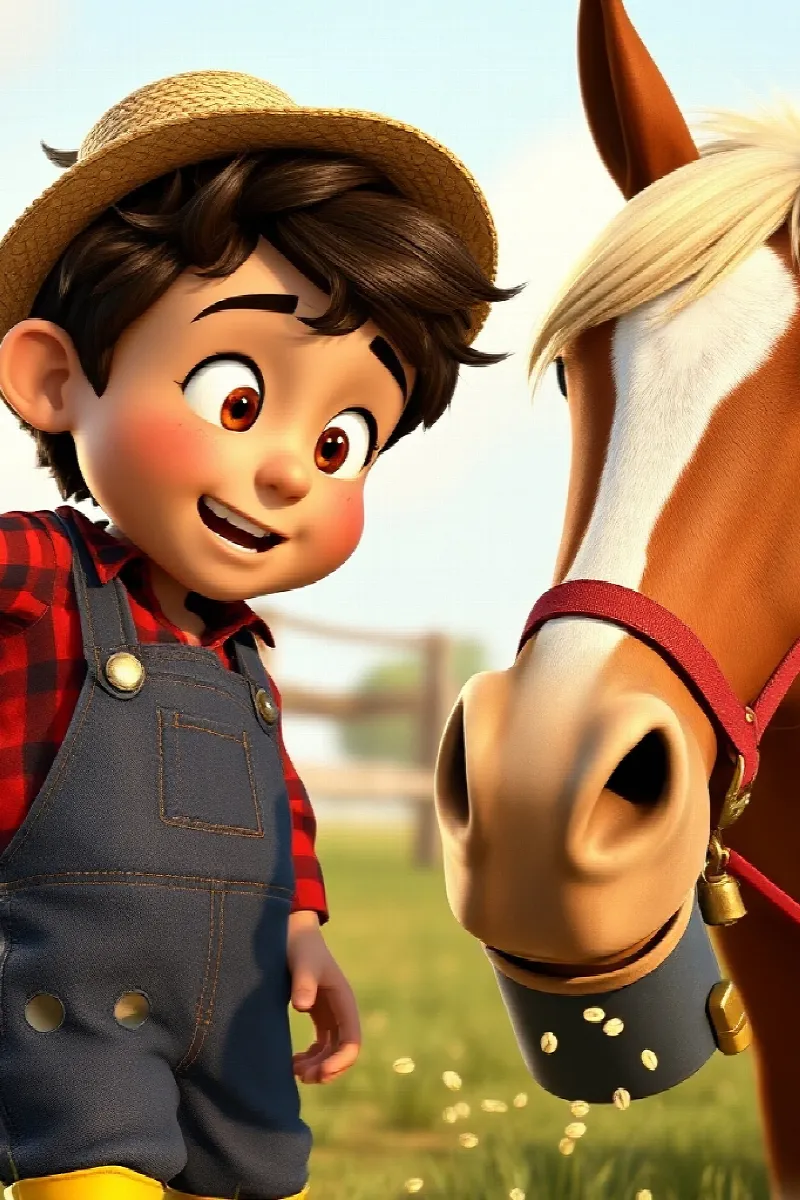 Picture 3 from the tale The Boy and the Talking Horse