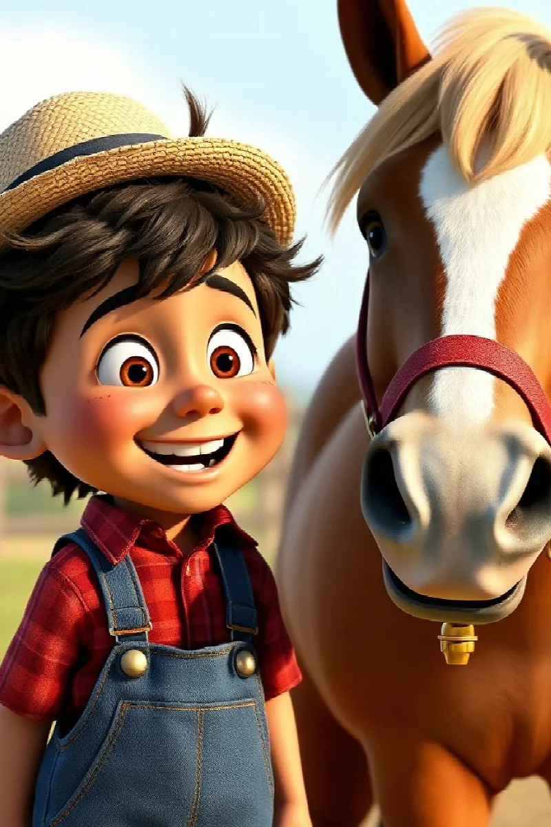 Picture 4 from the tale The Boy and the Talking Horse