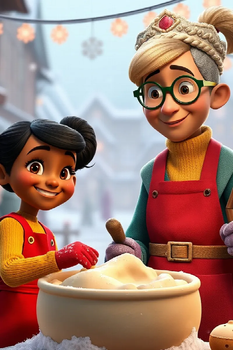 Picture 4 from the tale The Gingerbread Clock