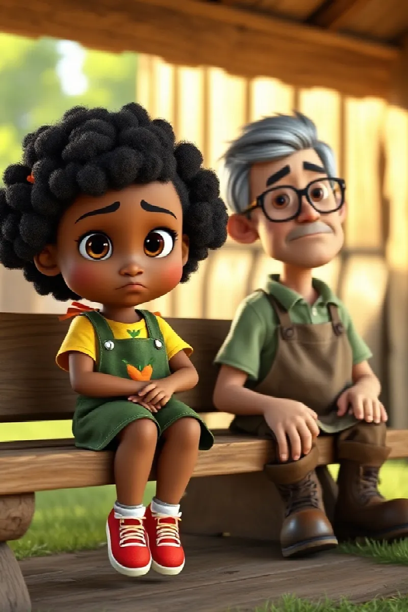 Picture 4 from the tale The Girl and the Donkey's Birthday