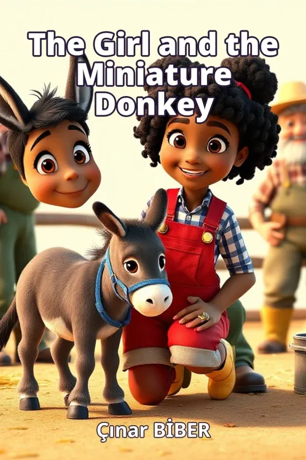 The Girl and the Miniature Donkey