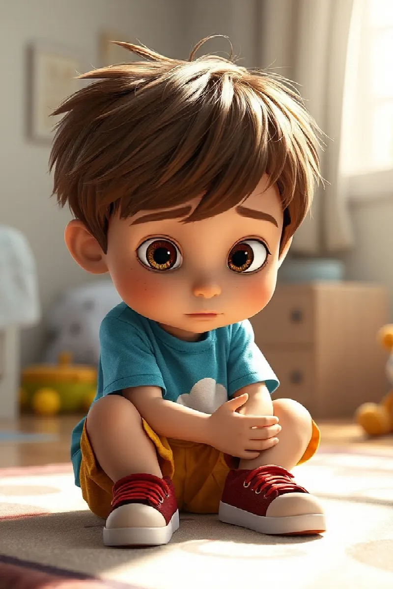 Picture 1 from the tale The Little Courage Kite