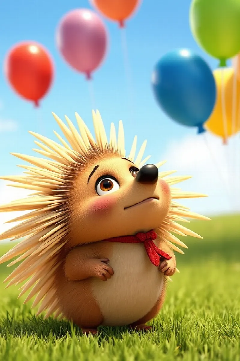 Picture 2 from the tale The Porcupine's Balloon