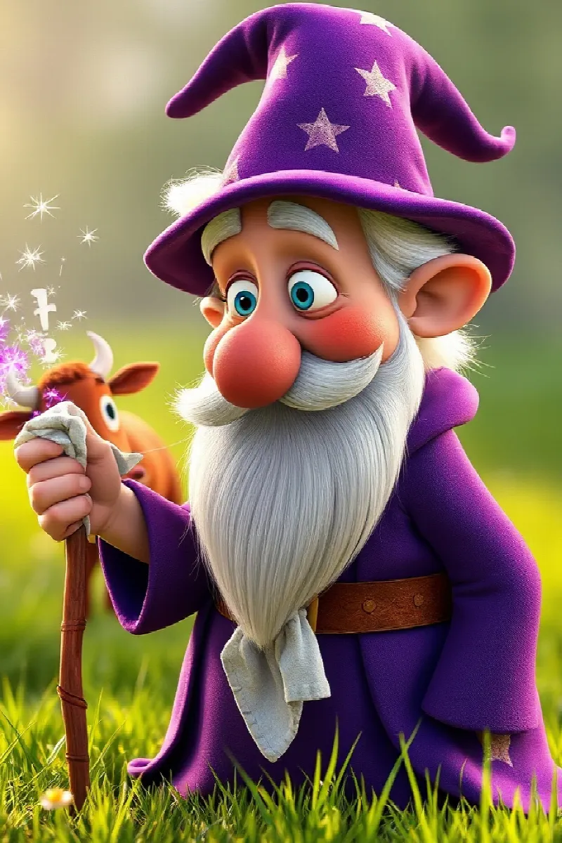 Picture 2 from the tale The Sneezing Wizard