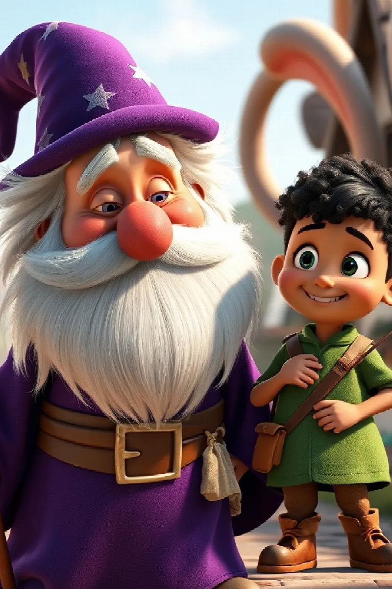 Picture 4 from the tale The Sneezing Wizard
