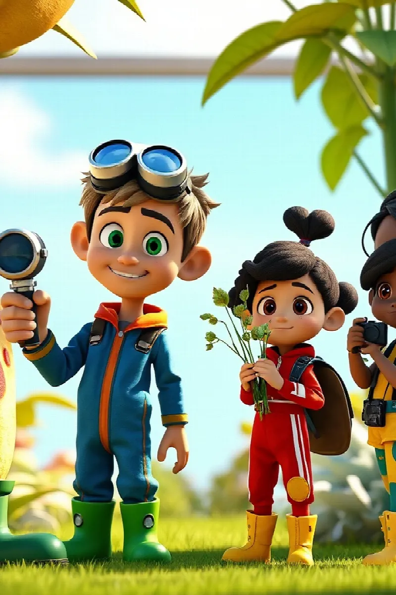 Picture 4 from the tale The Pizza Planet Picnic