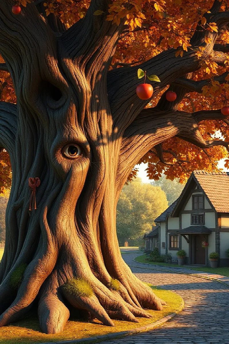 Picture 1 from the tale The Apple Tree's Secret
