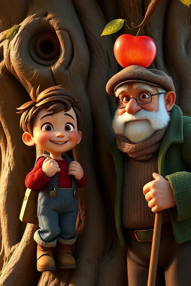Picture 4 from the tale The Apple Tree's Secret