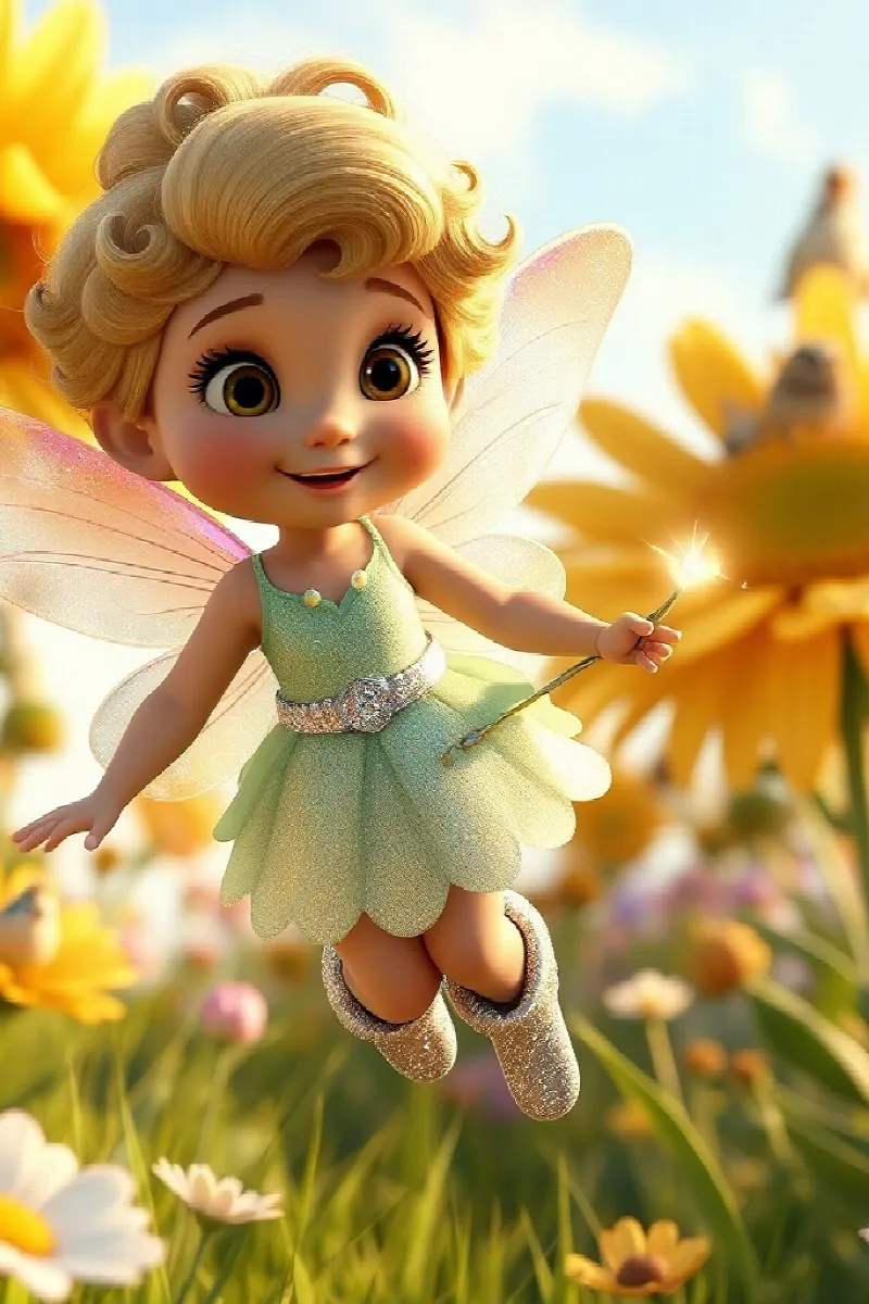 Picture 1 from the tale The Fairy's Puppy Parade