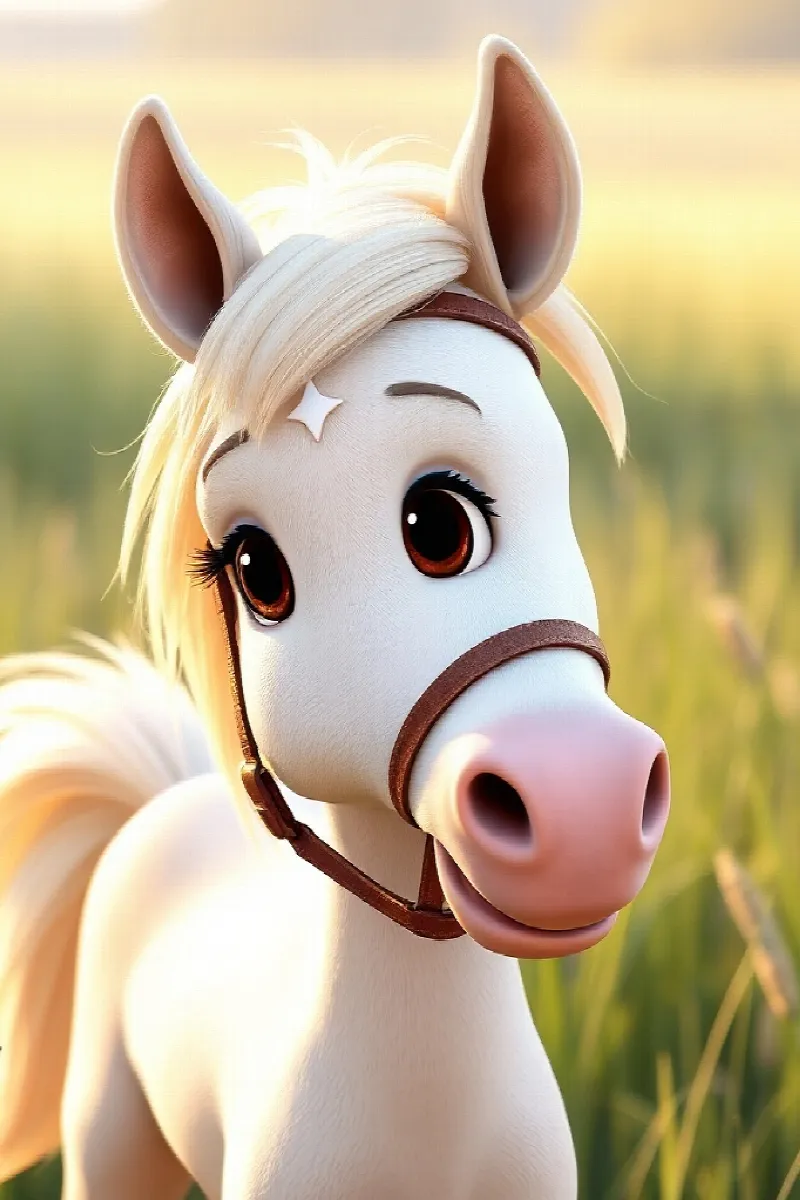 Picture 2 from the tale The Girl and the White Horse