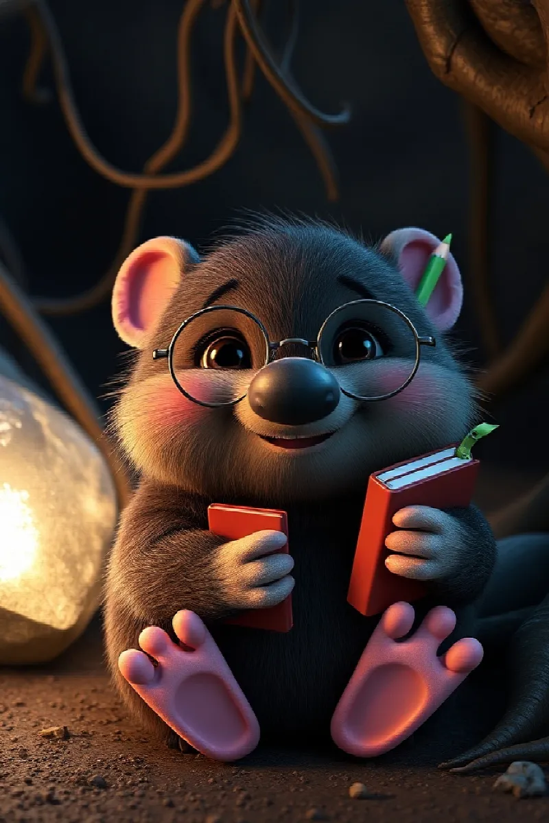 Picture 3 from the tale The Little Mole's Diary