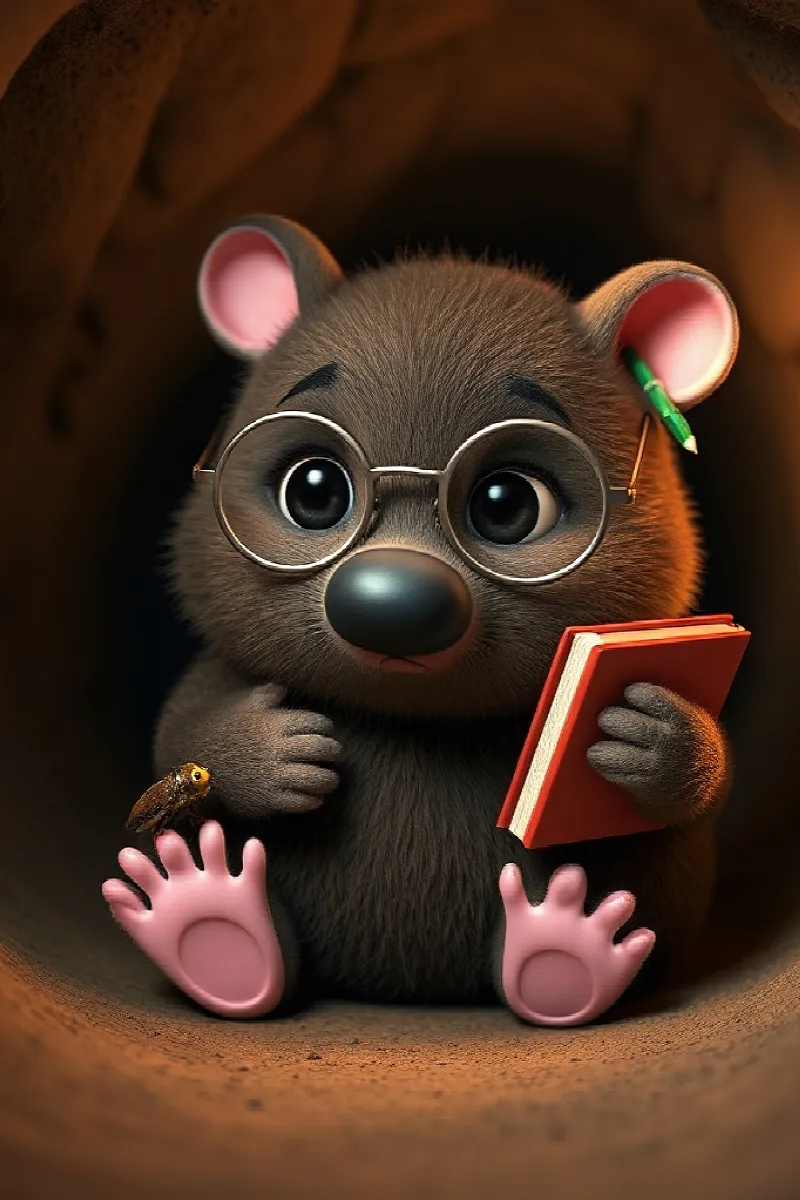 Picture 4 from the tale The Little Mole's Diary