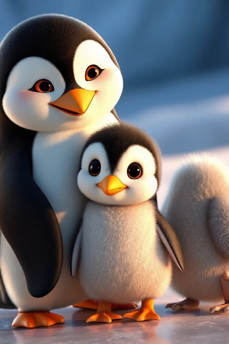 Picture 3 from the tale The Little Penguin's Promise