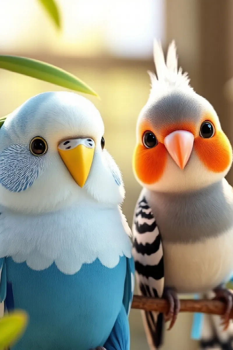 Picture 3 from the tale The Little Zebra Finch