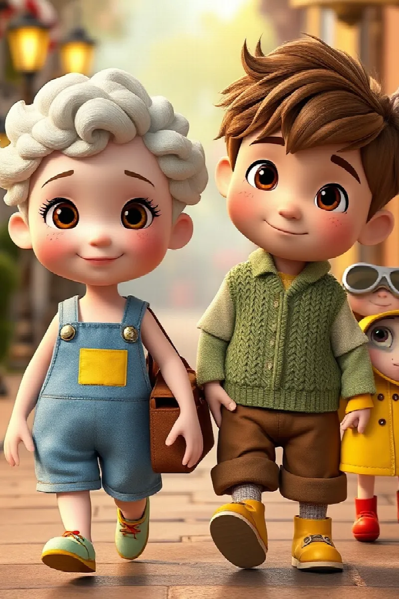 Picture 1 from the tale The Marshmallow Balloon