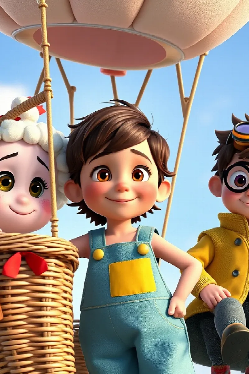 Picture 4 from the tale The Marshmallow Balloon