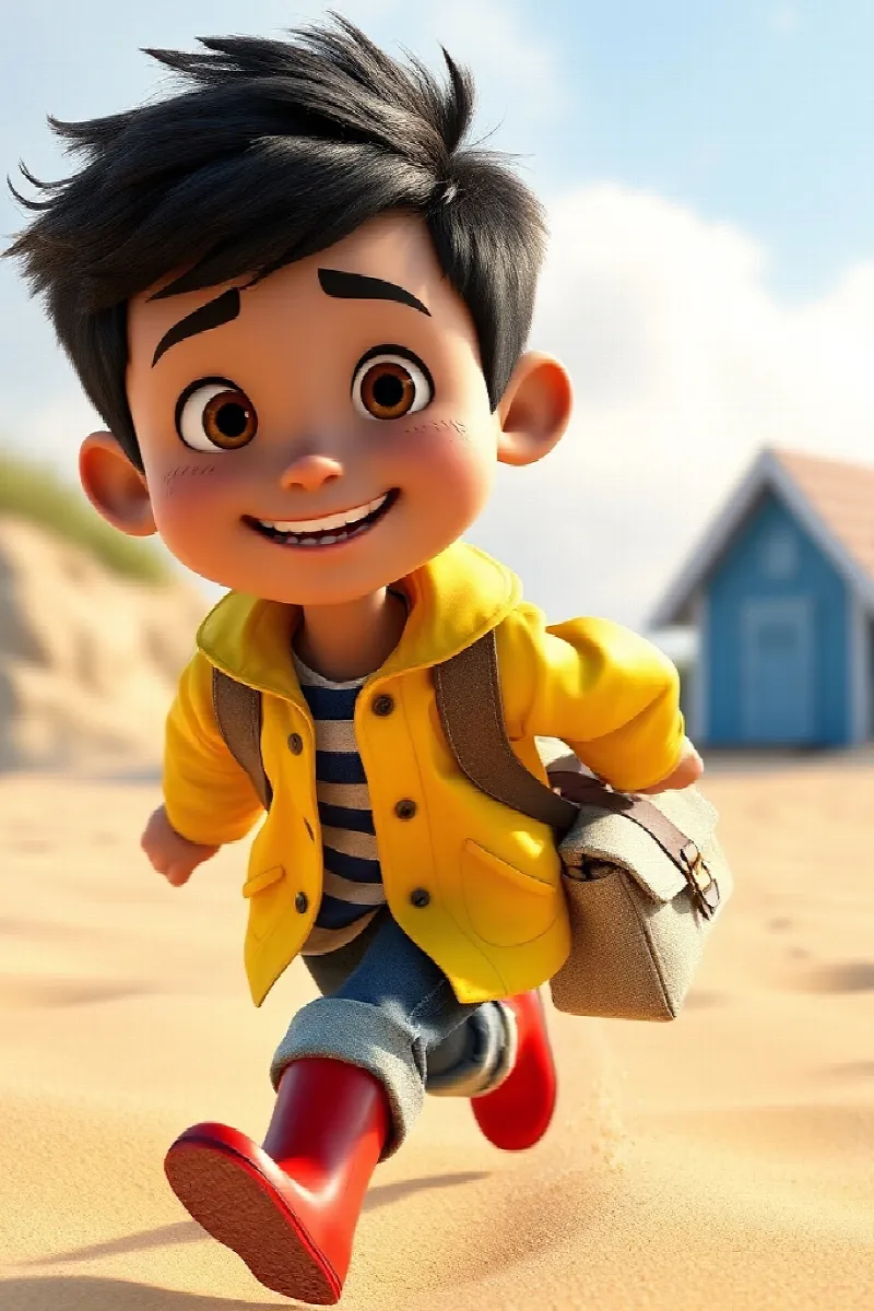 Picture 1 from the tale The Boy and the Seal