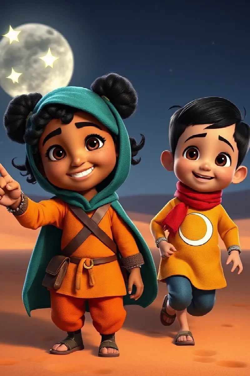 Picture 3 from the tale The Desert Moonboat