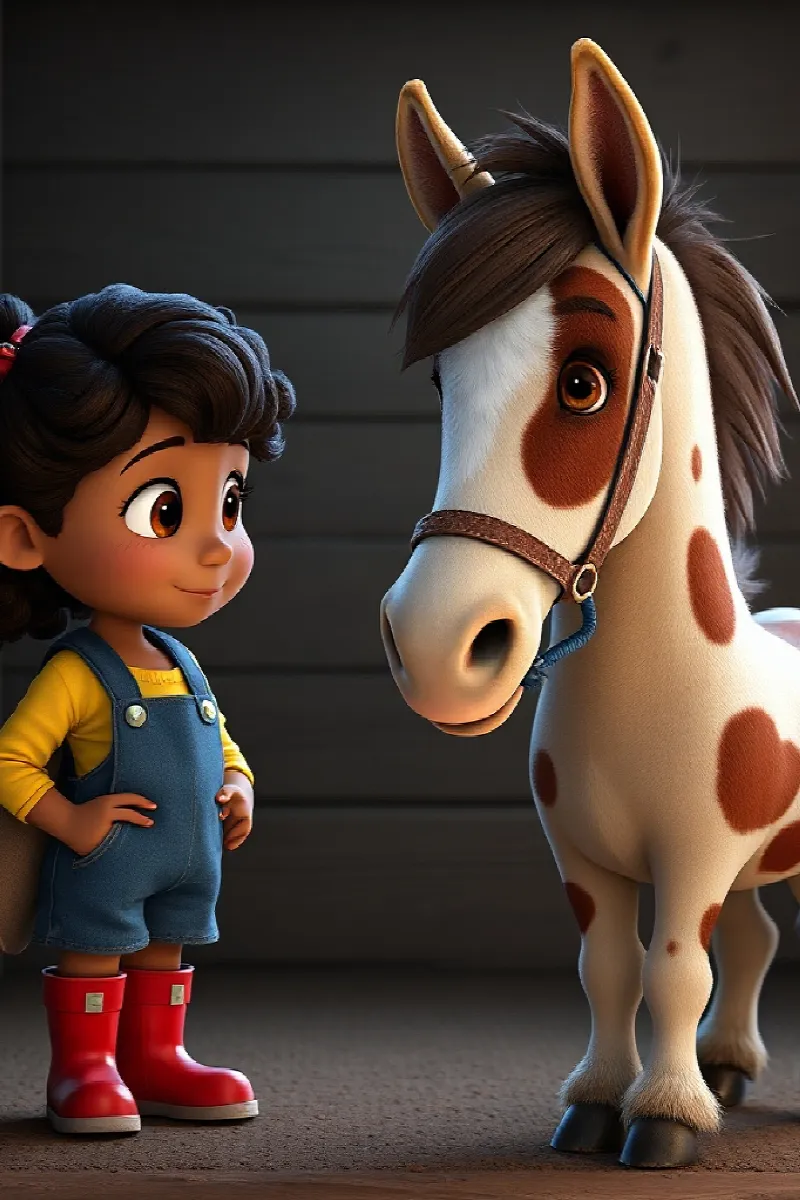 Picture 4 from the tale The Girl and the Rescue Pony