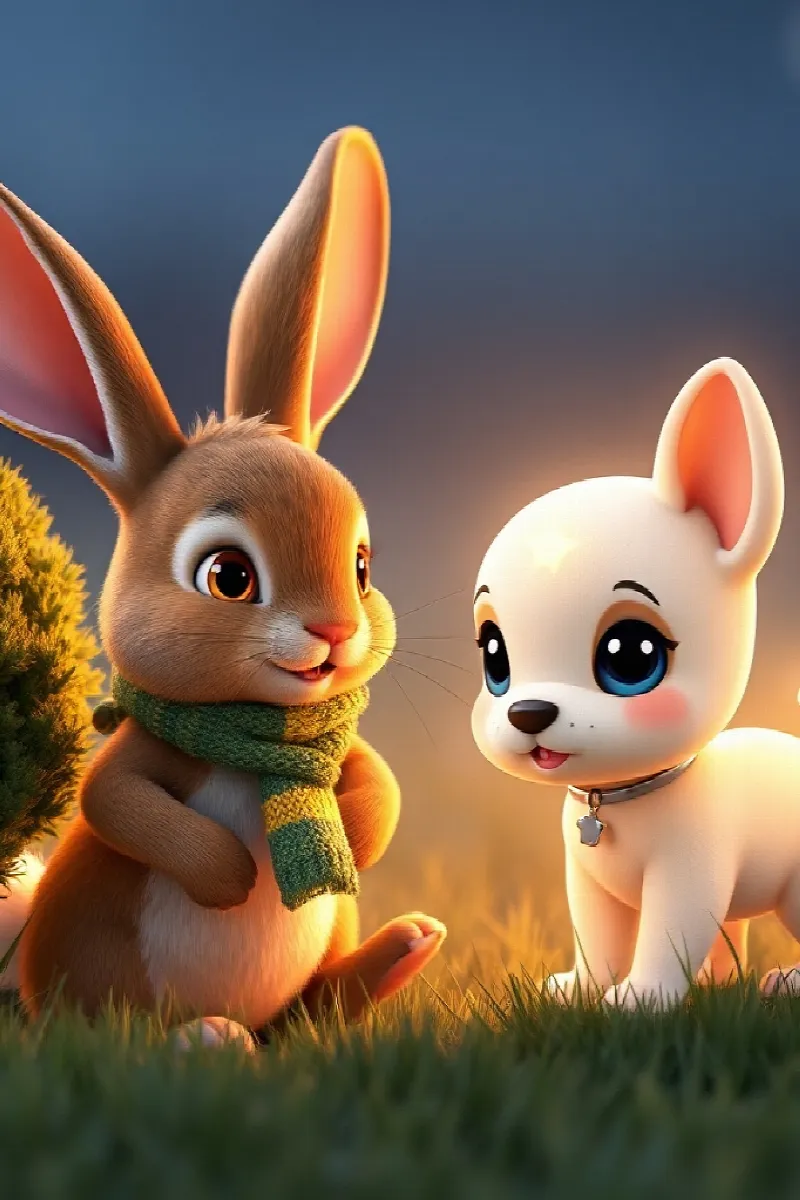 Picture 3 from the tale The Little Star Puppy