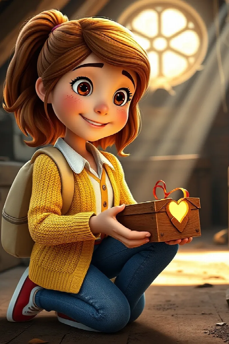 Picture 1 from the tale The Box of Kind Words