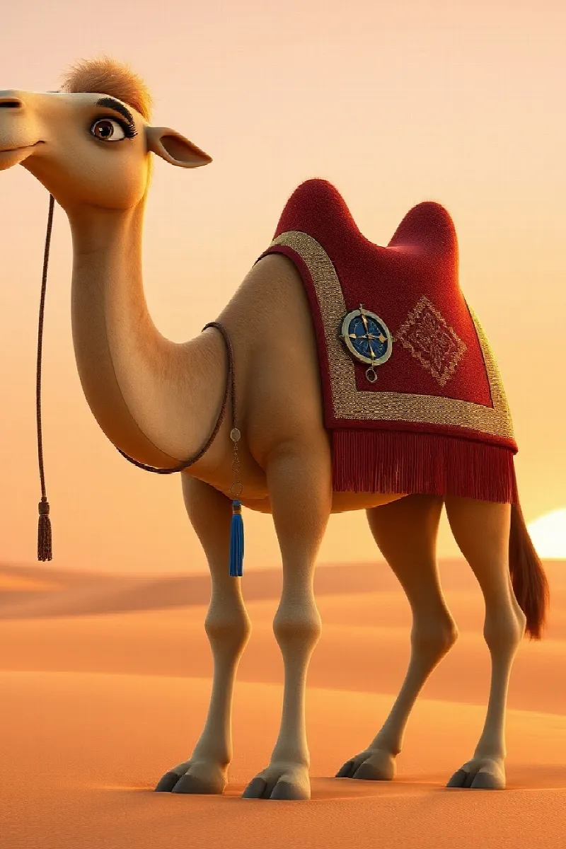 Picture 1 from the tale The Camel's Compass