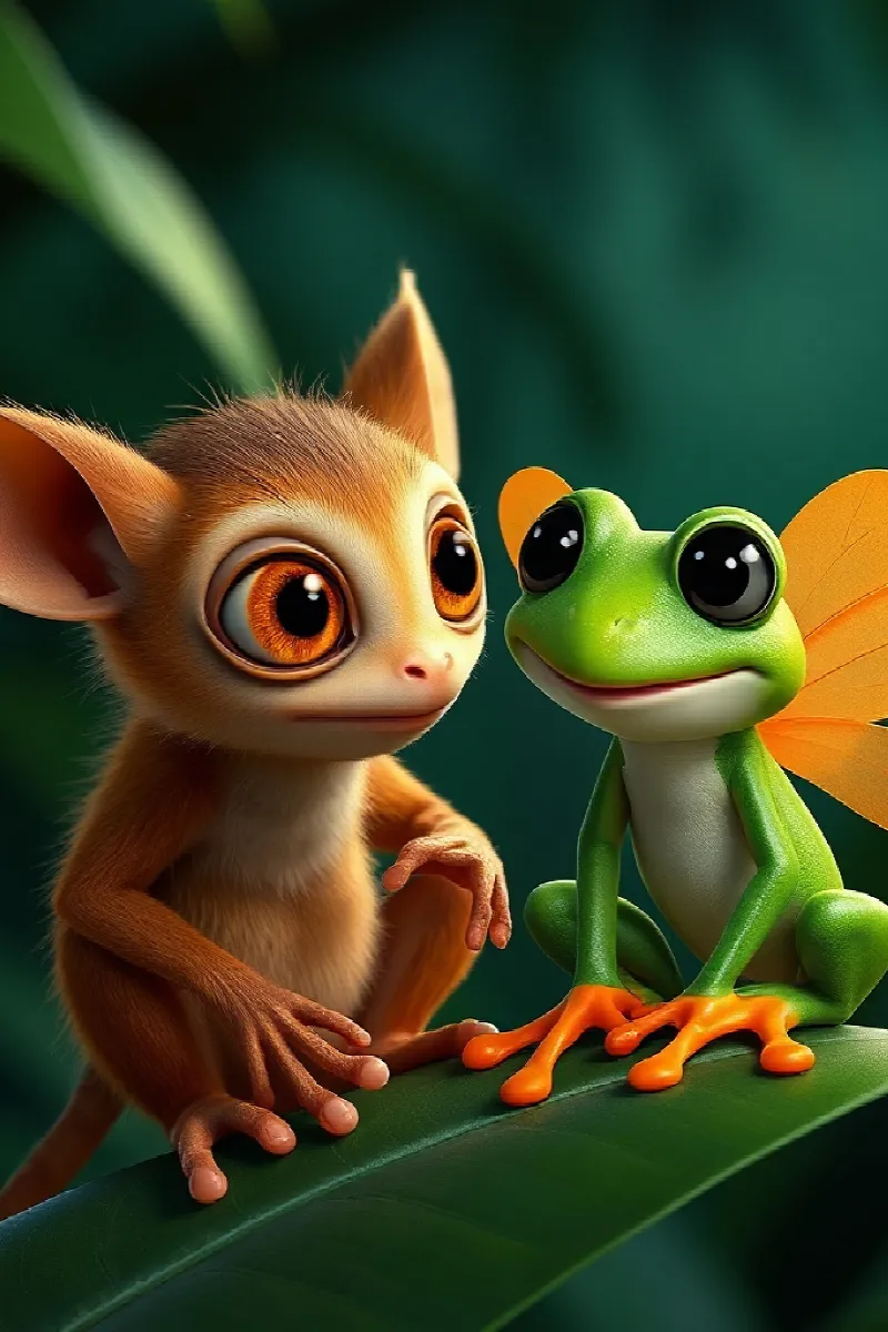 Picture 4 from the tale The Little Tarsier