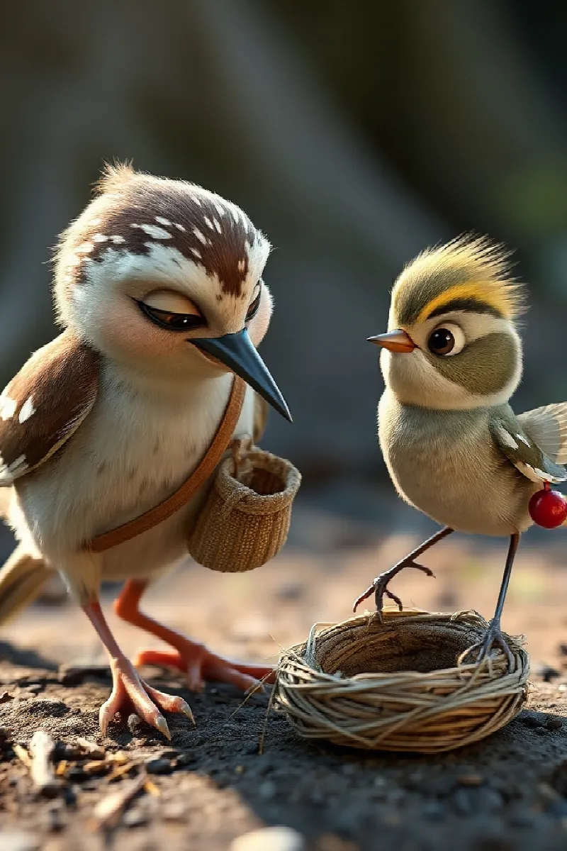 Picture 4 from the tale The Little Treecreeper