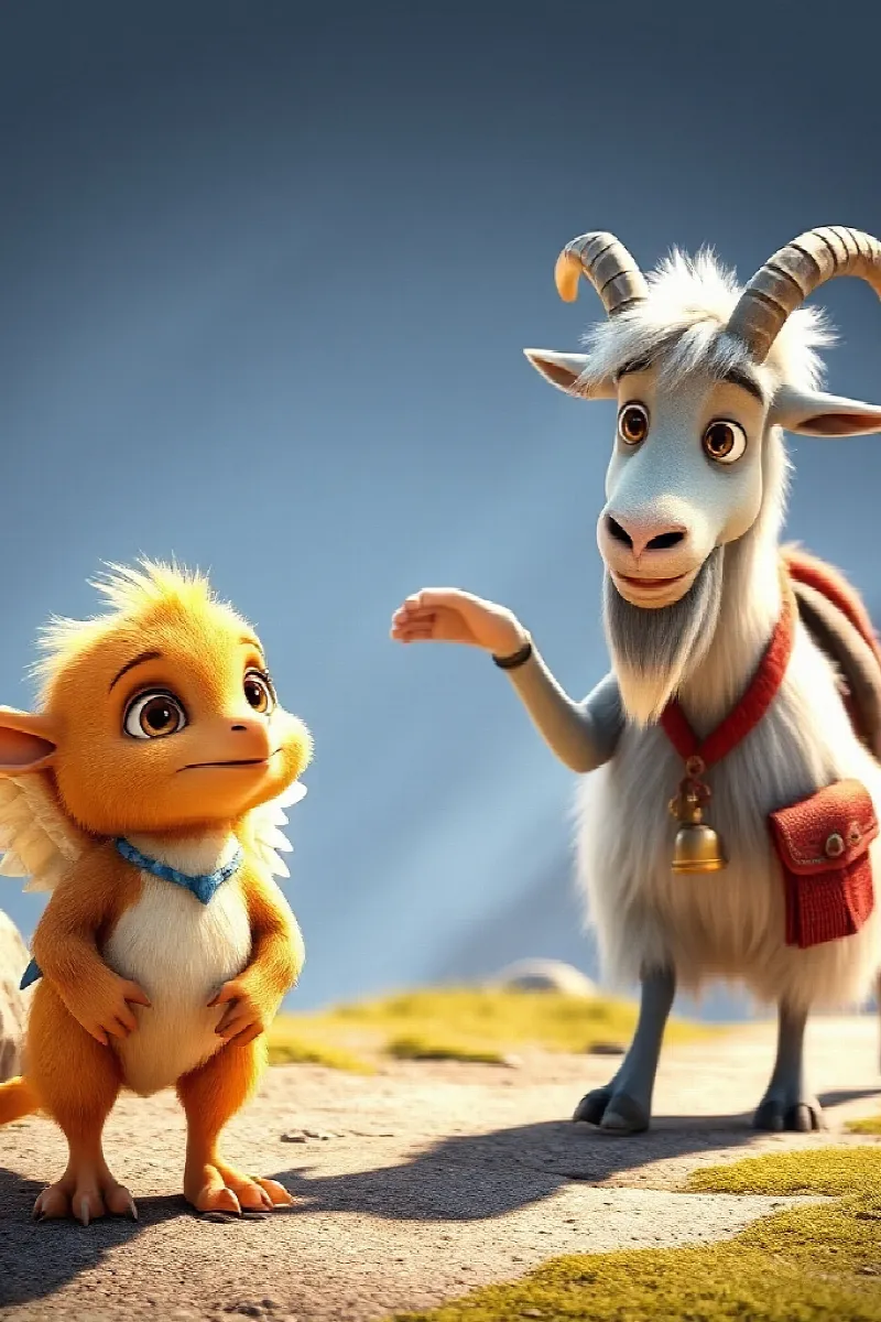 Küçük Griffin'in Arkadaşı masalından 4. resim