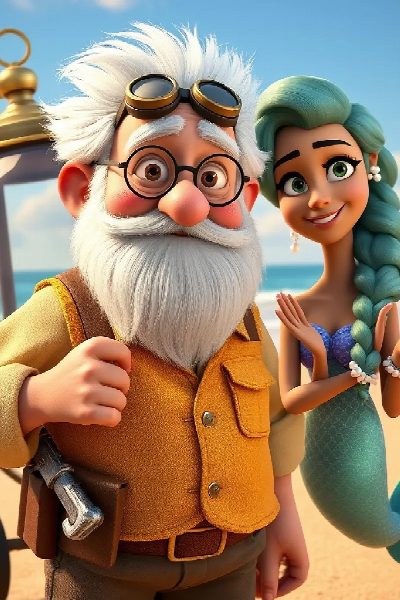 Picture 3 from the tale The Mermaid's Mountain Holiday