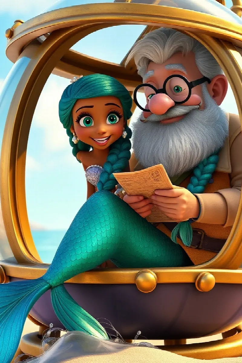 Picture 4 from the tale The Mermaid's Mountain Holiday