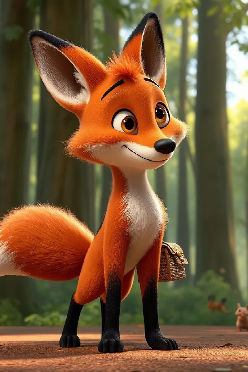 Picture 1 from the tale The Fox's Best Friend