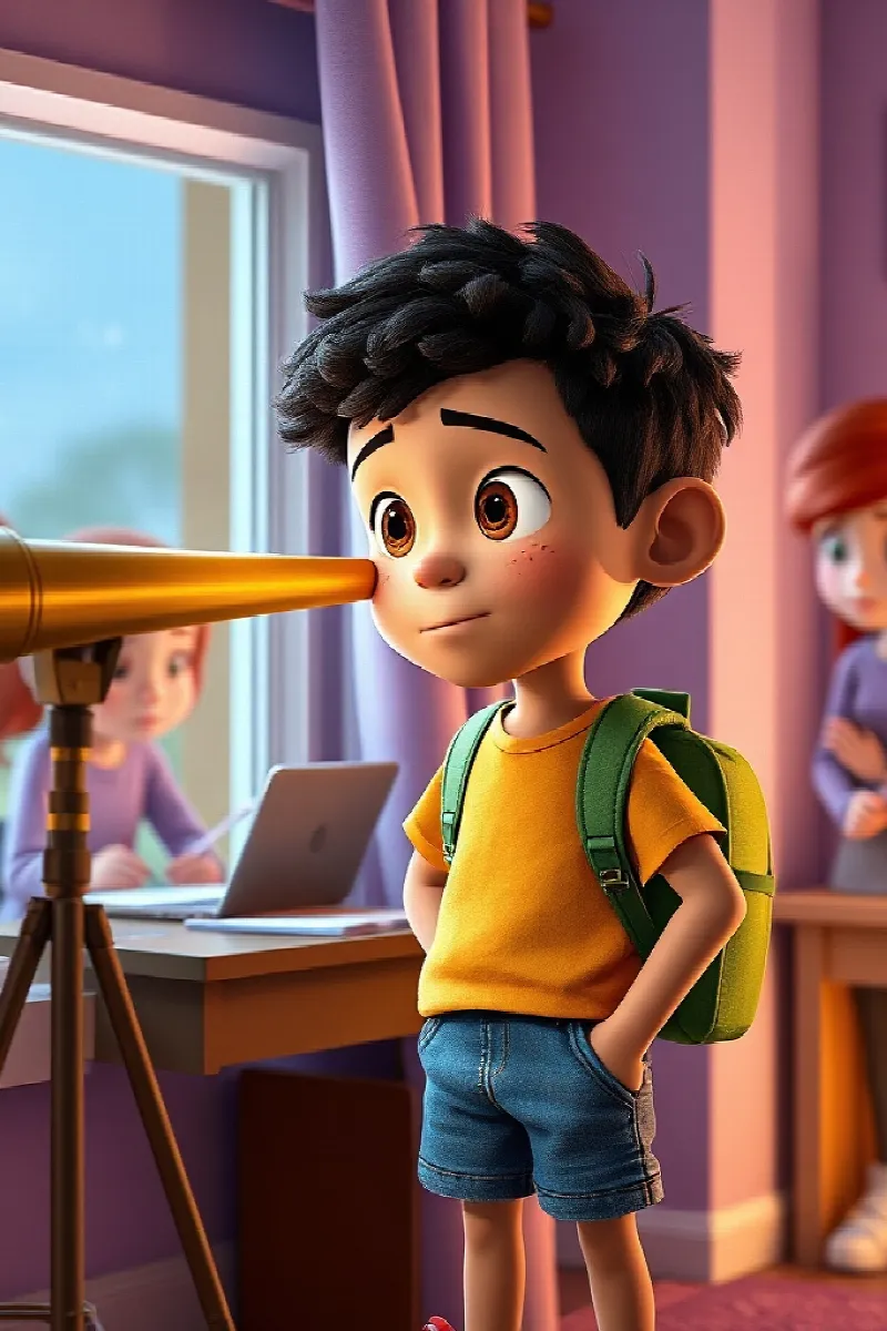 Picture 3 from the tale The Friendship Telescope