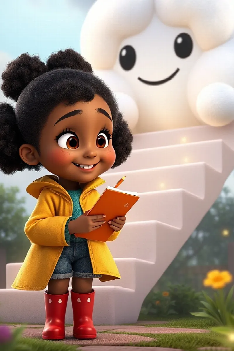 Picture 3 from the tale The Little Cloud Scientist