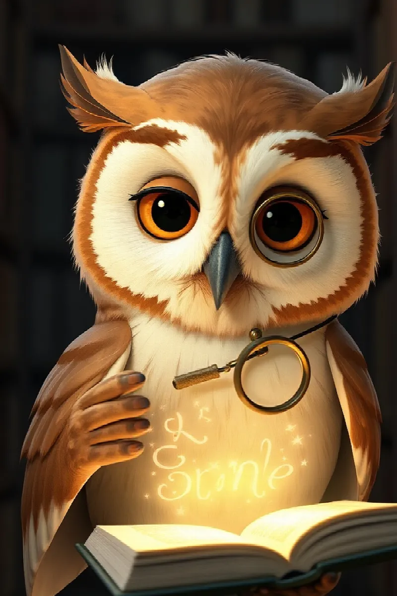 Picture 4 from the tale The Owl's Golden Library
