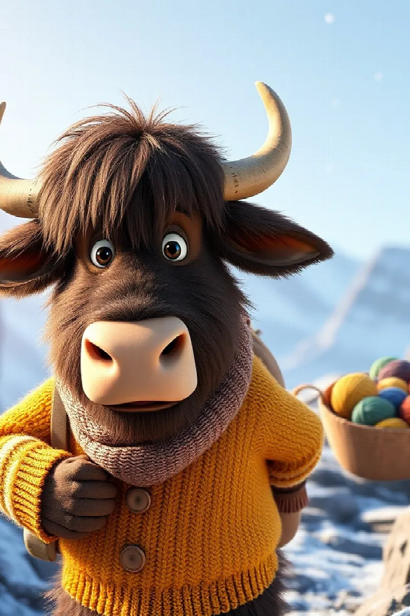 Picture 3 from the tale The Yak's Woolly Sweater