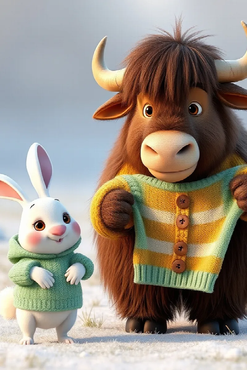 Picture 4 from the tale The Yak's Woolly Sweater