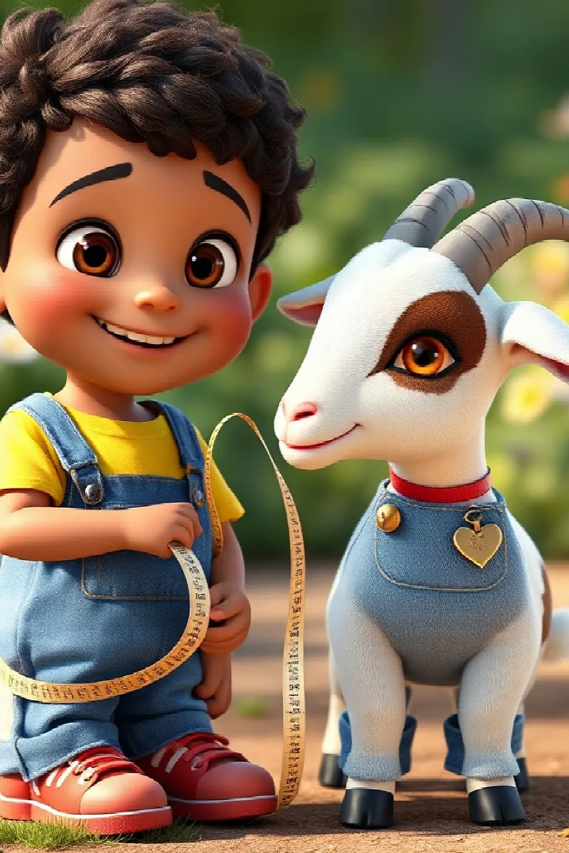 Picture 3 from the tale The Boy and the Little Goat