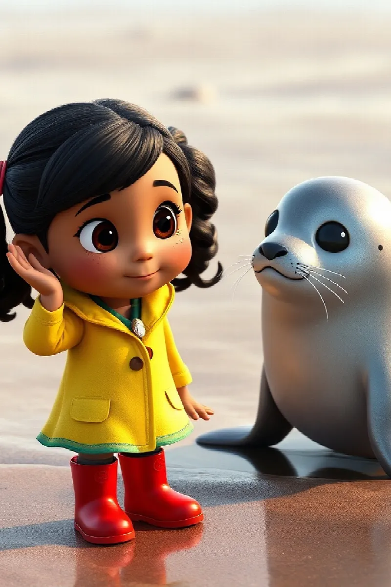 Picture 4 from the tale The Girl and the Magic Seal
