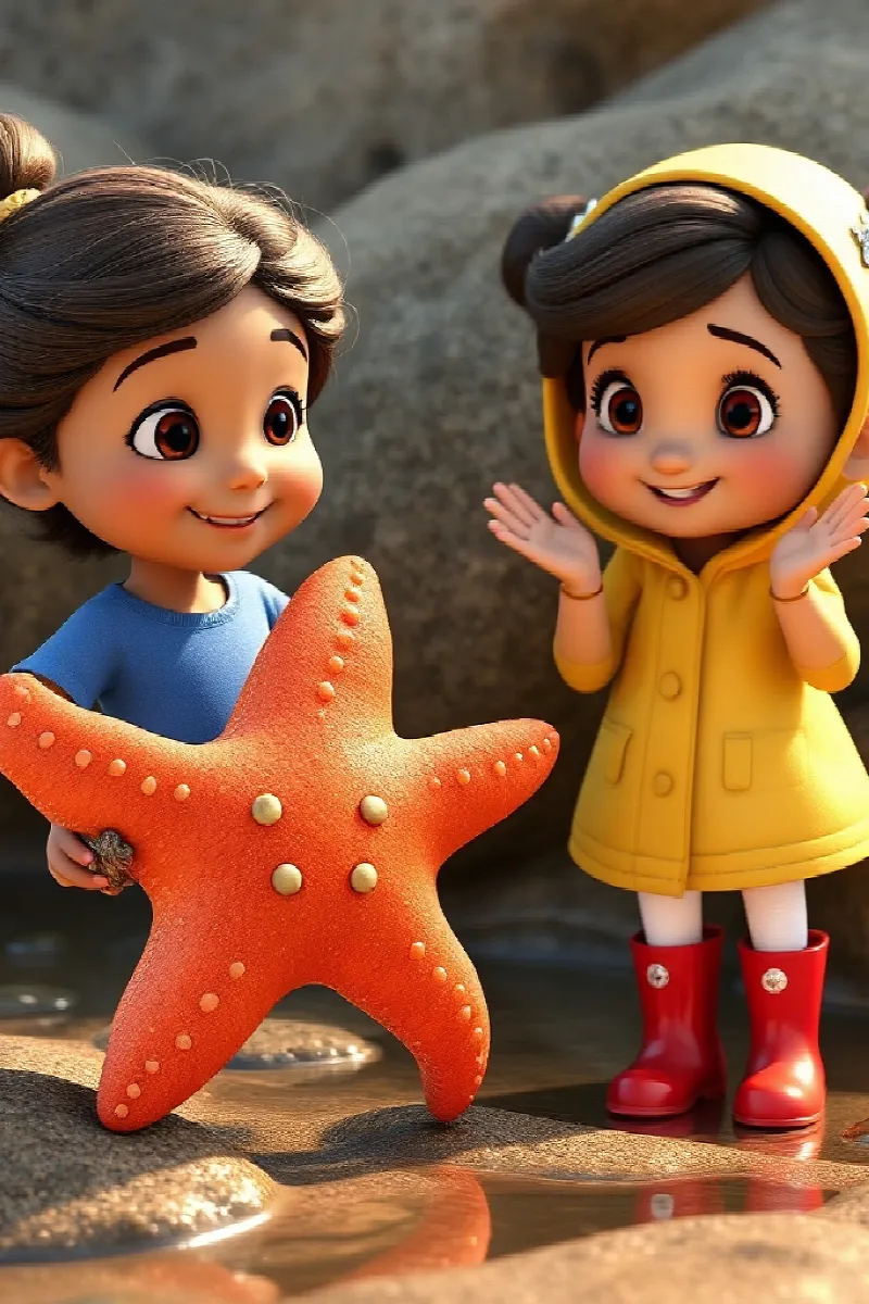 Picture 4 from the tale The Girl and the Starfish