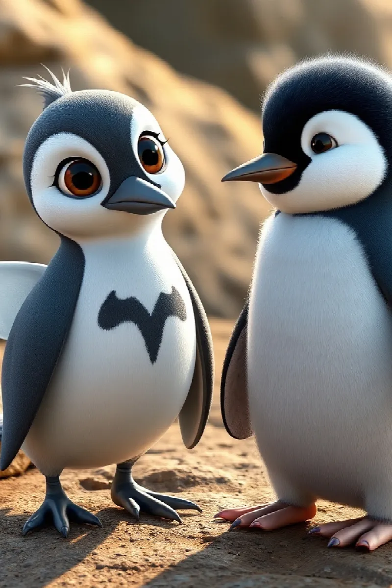 Picture 4 from the tale The Little Blue Penguin