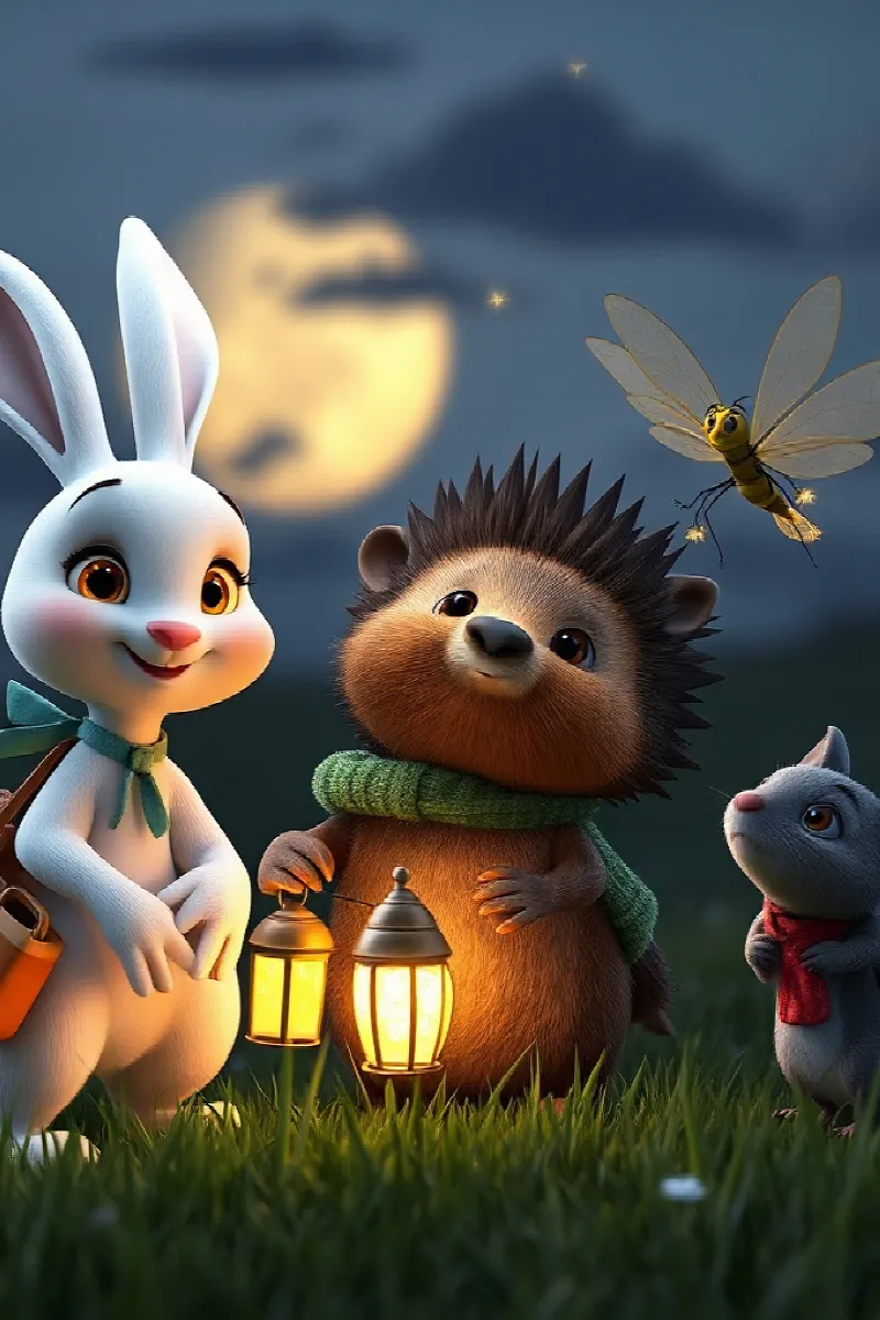 Picture 4 from the tale The Mouse's Moon Picnic