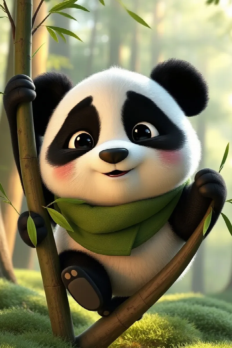 Picture 1 from the tale The Panda and the Red Panda