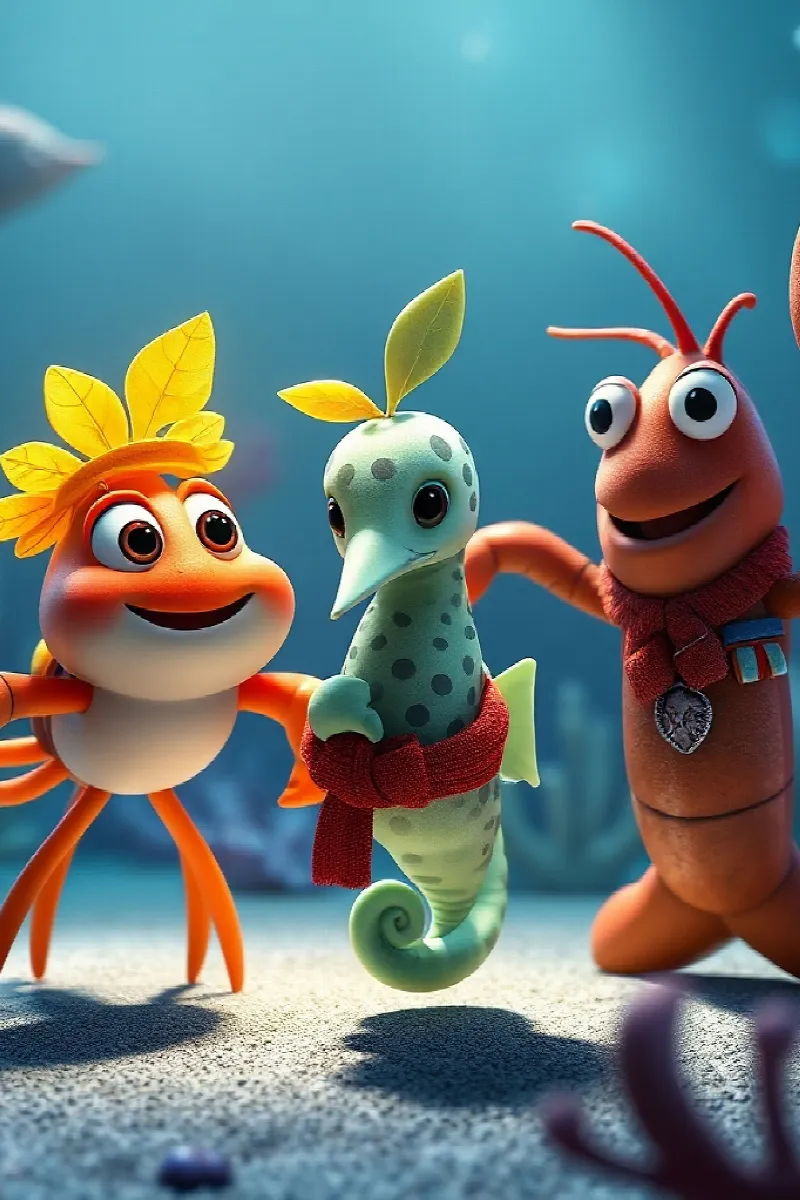 Picture 3 from the tale The Seaweed Crown